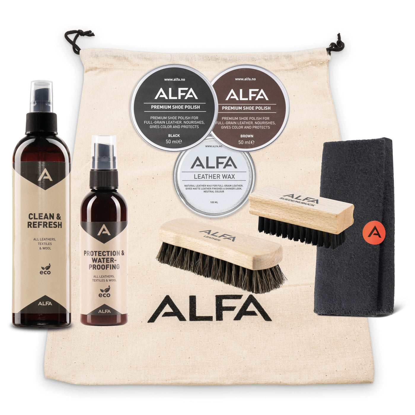 ALFA Complete Shoe Maintenance Kit